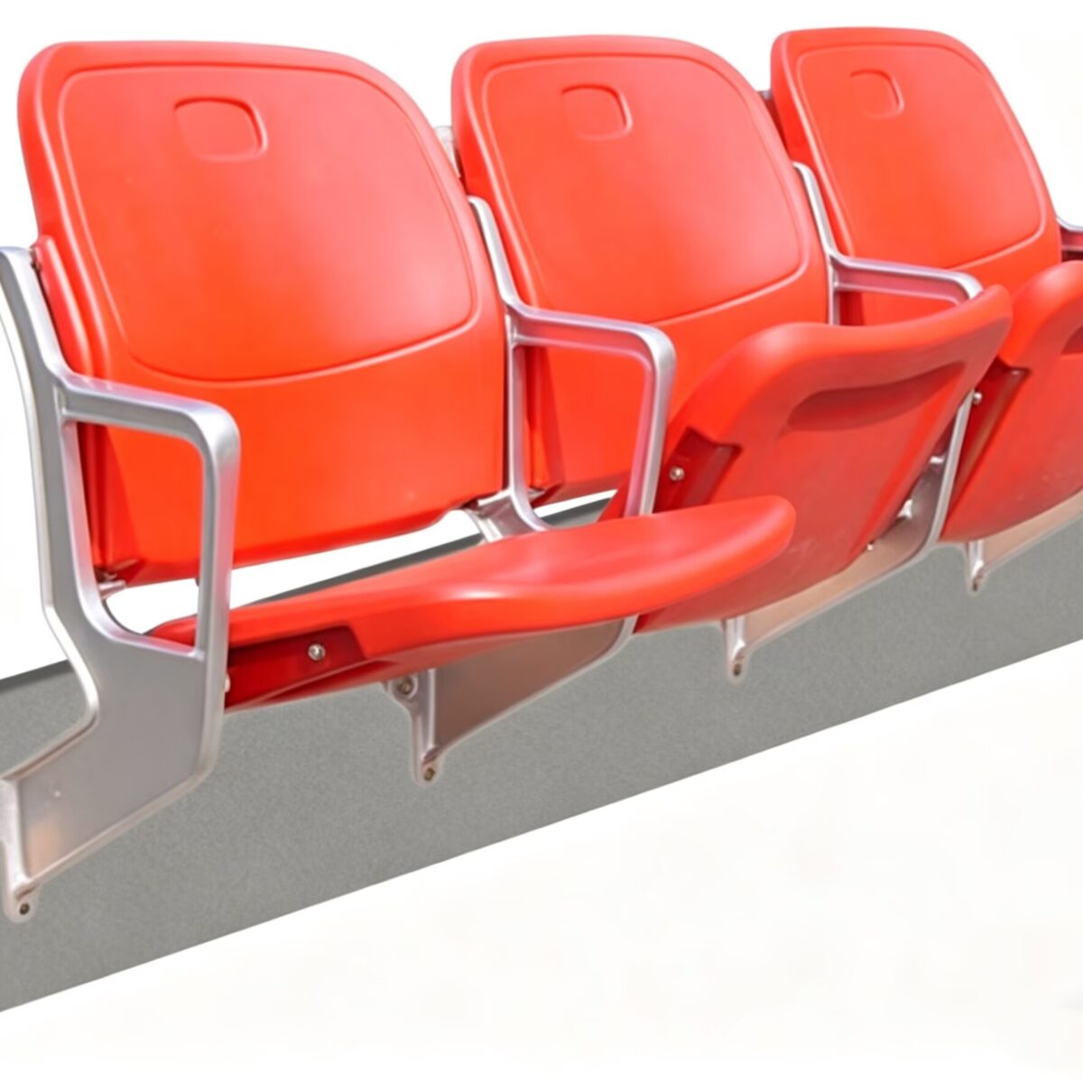 BLM-4652 Wall Mounted Folding Chair Plastic Tip up Chair