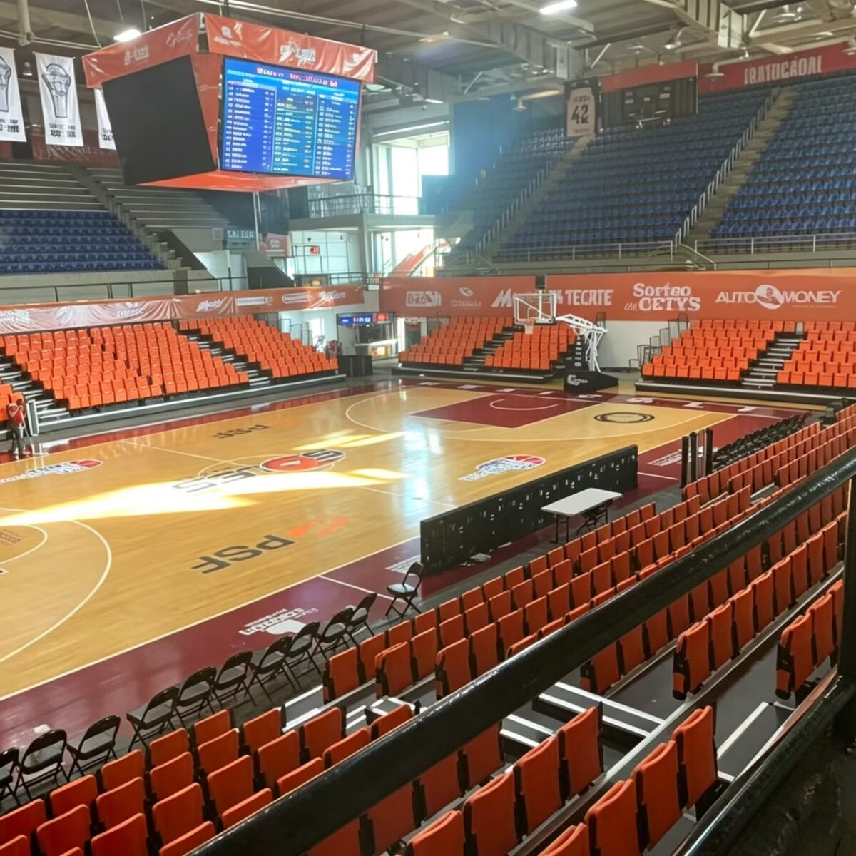 JY-720 Bleacher Chairs with Backs