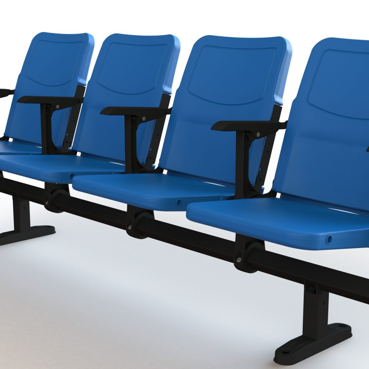 Flip up folding Stadium Chair Model BLM-6200