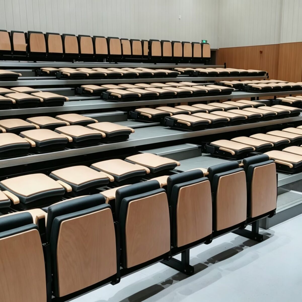 JY-780 Indoor Gallery Telescopic Seating System