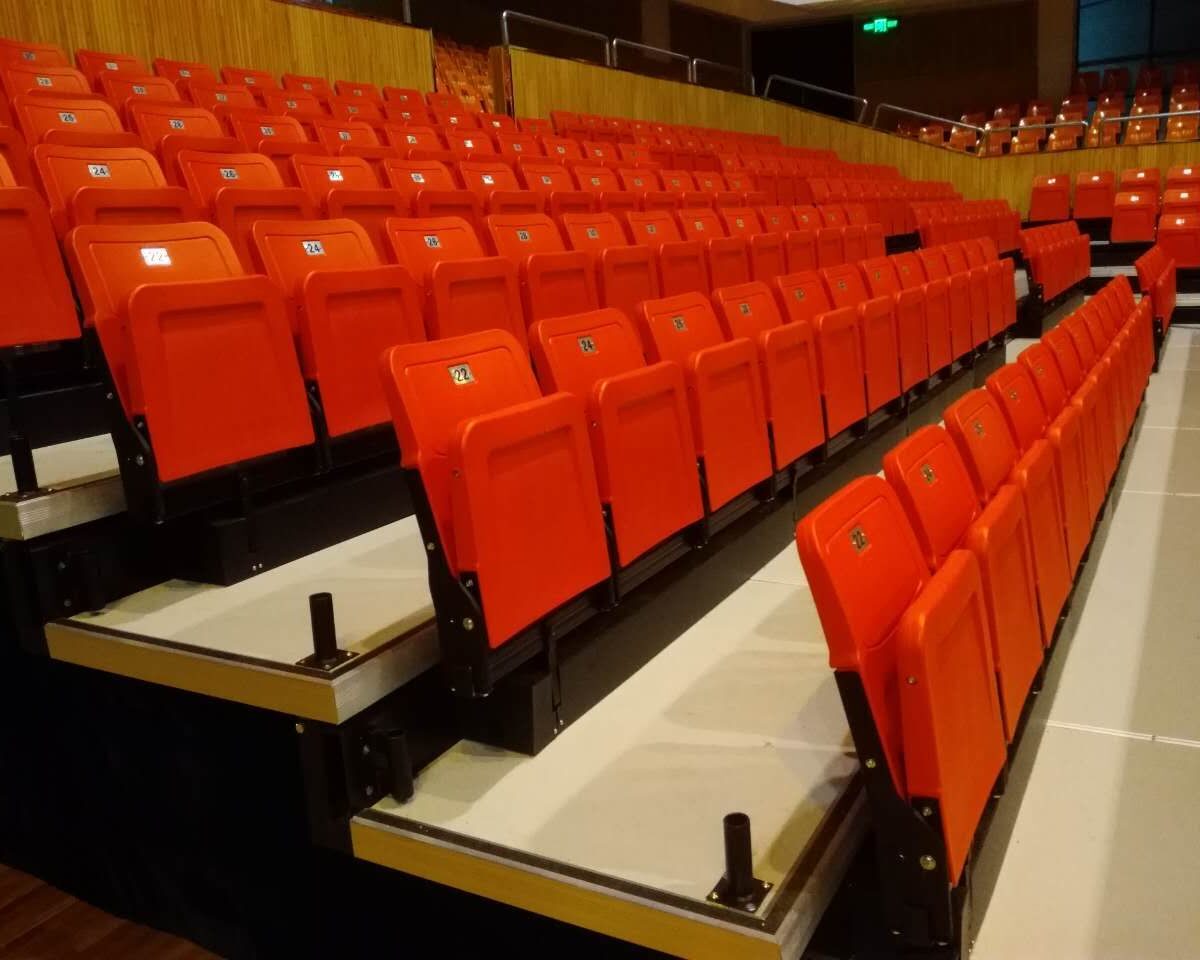 JUYI JY-720 Retractable Seating System Telescopic Tribunes