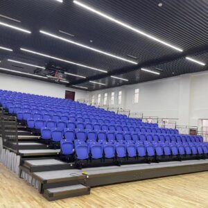 JY-725 Plastic Folding Seating Retractable Bleacher