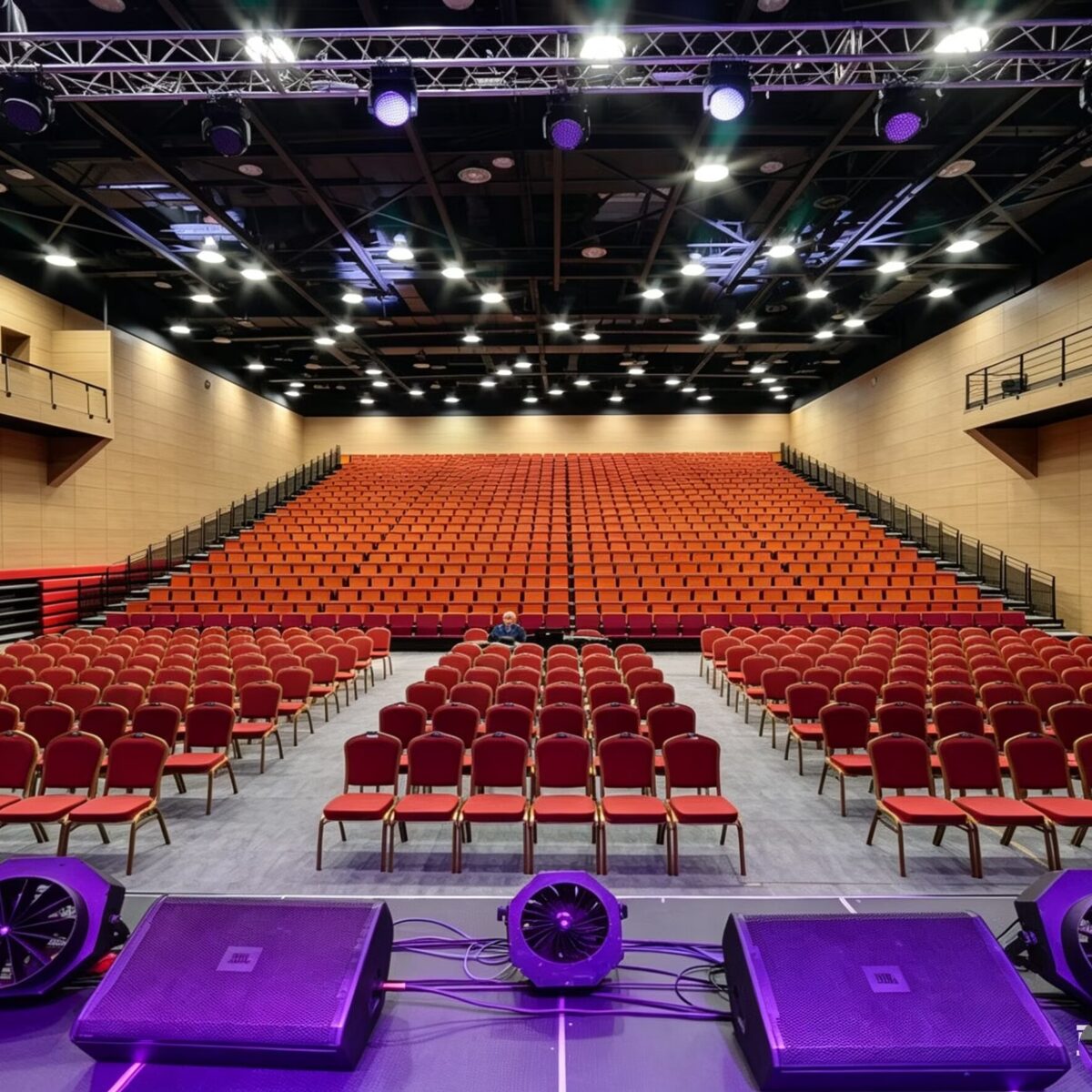 JY-790 Indoor Telescopic/retractable Bleacher